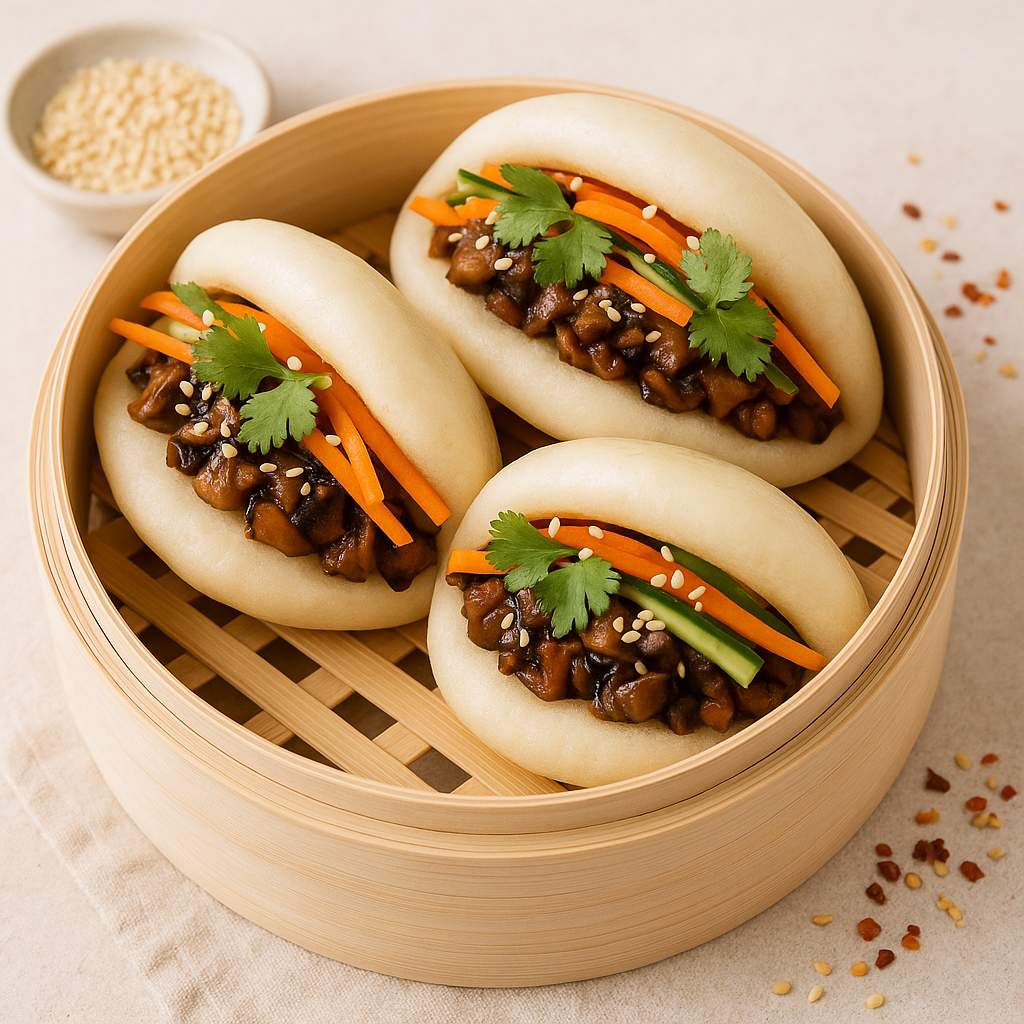 Den bedste vegetariske bao opskrift – klar på kun 30 minutter