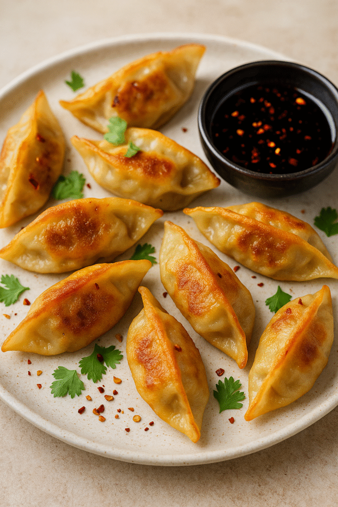 Gyoza Opskrift Vegetar: 20 Sprøde Dumplings for Kun 30 kr.