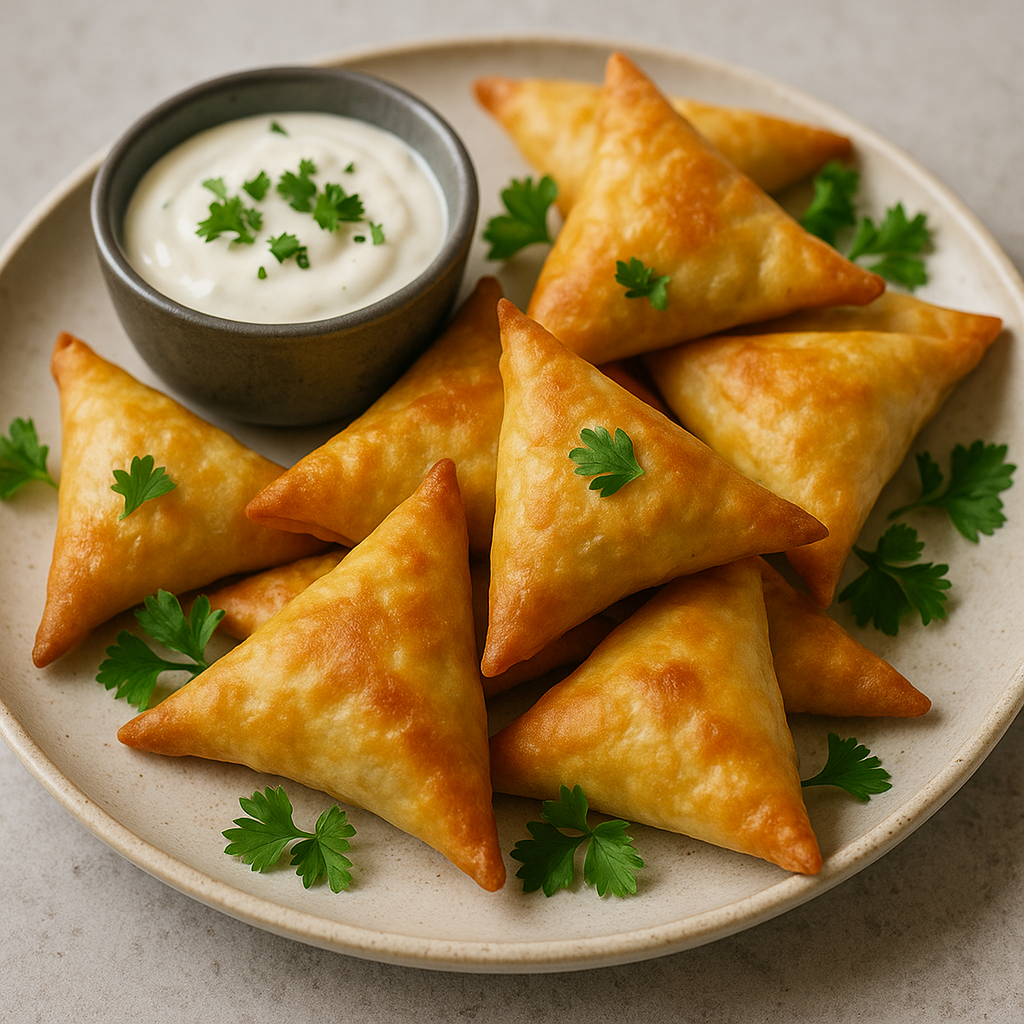 Samosa Opskrift Vegetar: 12 Sprøde Snacks med Kun 8 Råvarer