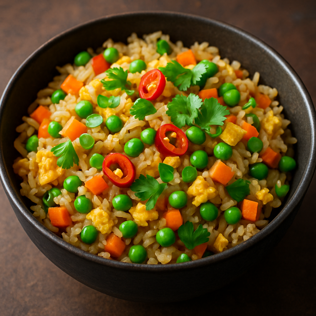 Fried Rice Opskrift Vegetar: Lækker Aftensmad på 15 Minutter for Under 25 kr.