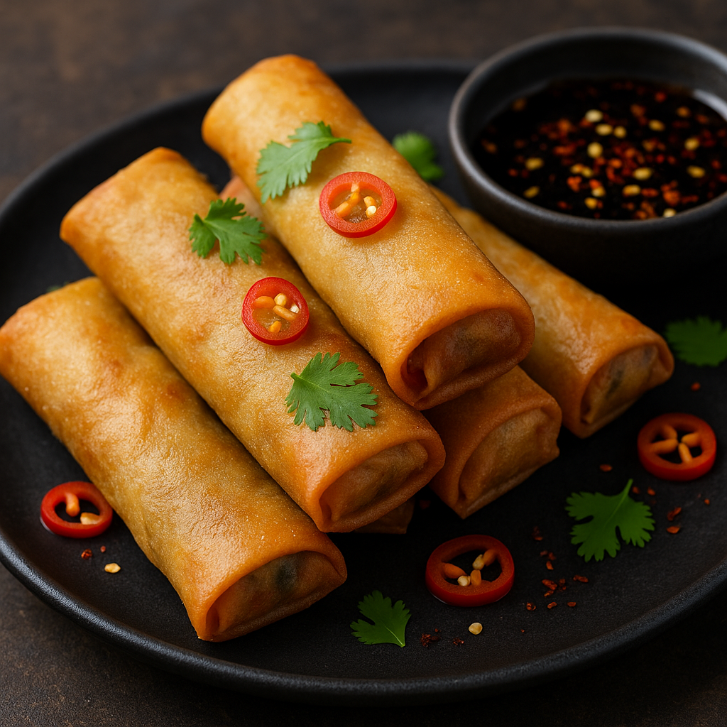 Forårsruller – Opskrift Vegetar: 12 Sprøde Ruller for Under 30 kr.